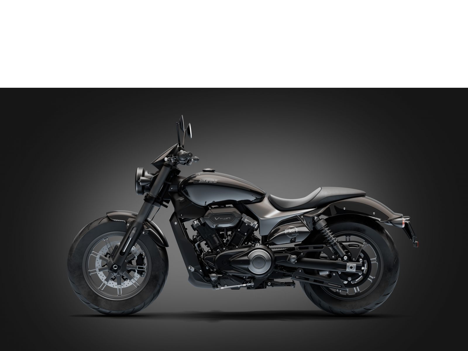 Мотоцикл MOTO MORINI RUMBLE (VOLCANIC BLACK) 2026